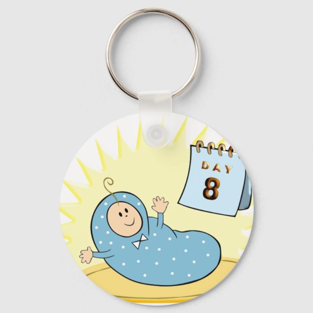 Brit Milah Key Ring (Front)