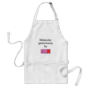 Brit periodic table name apron