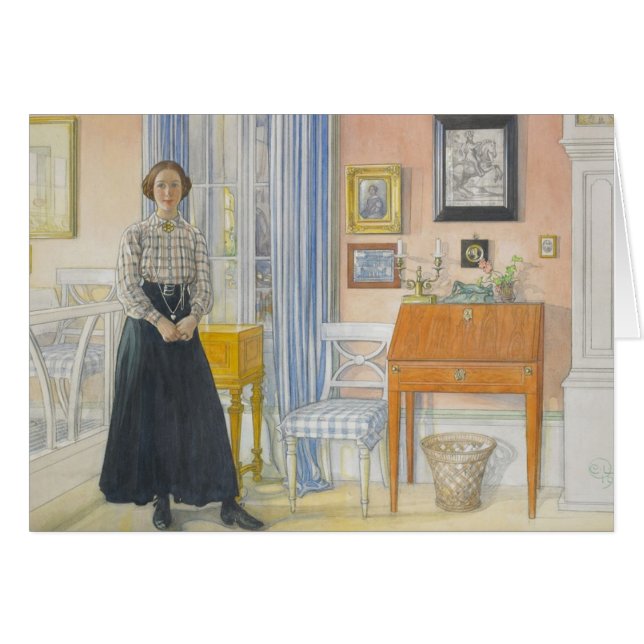 Brita Beside a Writing Desk (Front Horizontal)