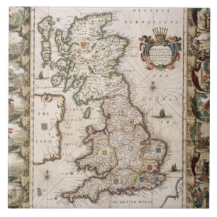 Britain As It Was Devided In The Tyme of the Engli Tile