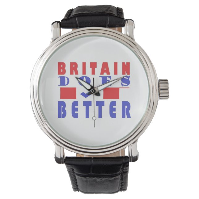  BRITAIN DOES IT BETTER WORD DESIGN WATCH (Front)