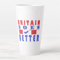 Britain does it better word poster design