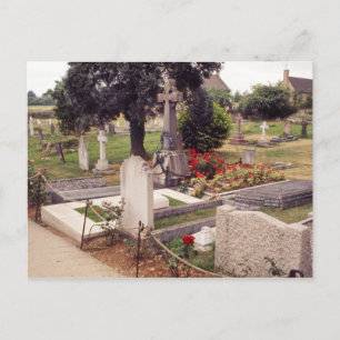 Britain Graveyard Postcard