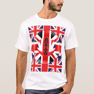 Britain Union Jack Abstract T-Shirt