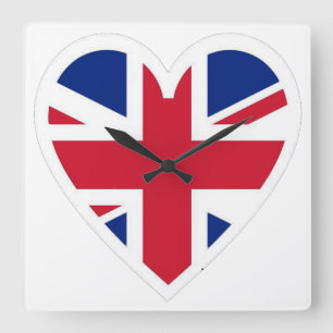 Britain Union Jack Clock