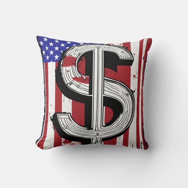 Britannia Currency Fusion" Cushion (Front)