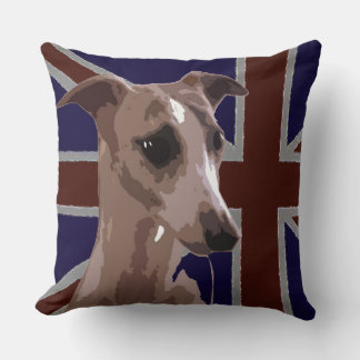 Britannia series: Buddy the whippet Cushion