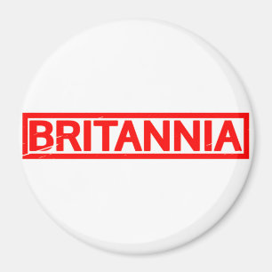 Britannia Stamp Magnet