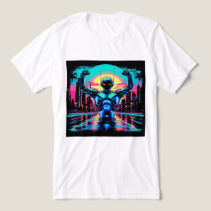 Brite-T Robot Strong 0018898 Tri-Blend Shirt