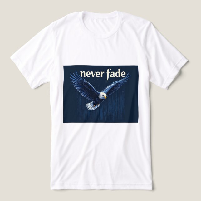 Brite-T Soaring Eagle Never Fade 0019207 Tri-Blend Shirt (Design Front)