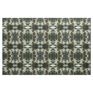 British 7 Spot Ladybug Patterned Animal Fabric