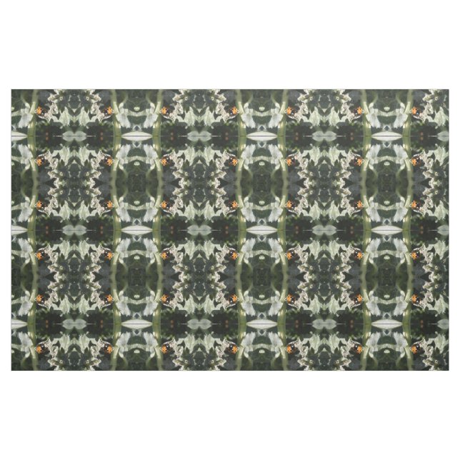 British 7 Spot Ladybug Patterned Animal Fabric (Fat Quarter)