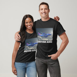 British Airlines Airbus A380 Aeroplane T-Shirt