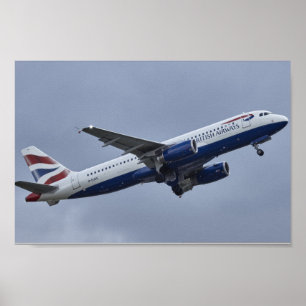 British Airways Aircraft Poster