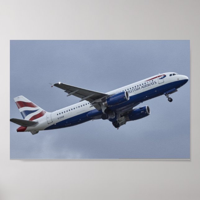 British Airways Aircraft Poster (Front)