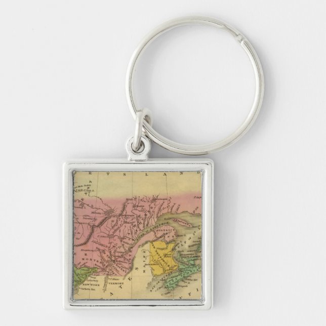 British America Key Ring (Front)