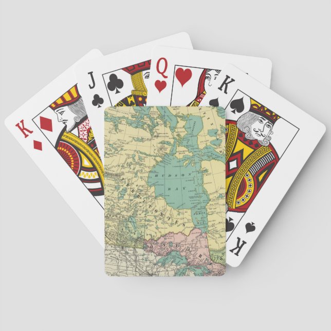 British America Playing Cards (Back)