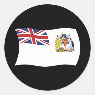 British Antarctic Flag Sticker