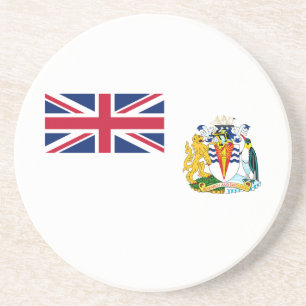 British Antarctic Territory Flag Coaster