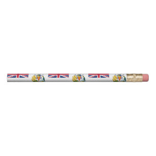 British Antarctic Territory Flag Pencil