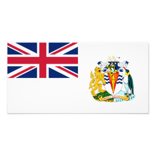 British Antarctic Territory Flag Photo Print
