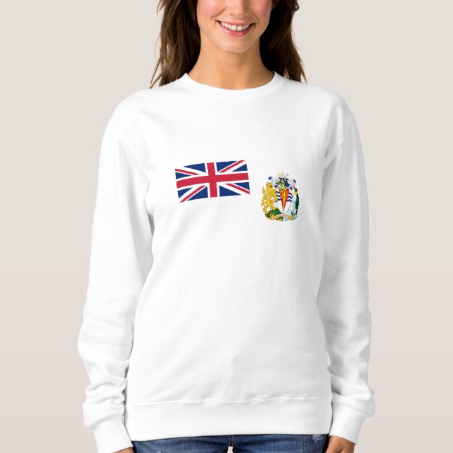 British Antarctic Territory Flag Sweatshirt (Front)
