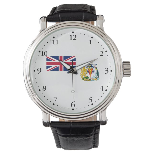 British Antarctic Territory Flag Watch (Front)