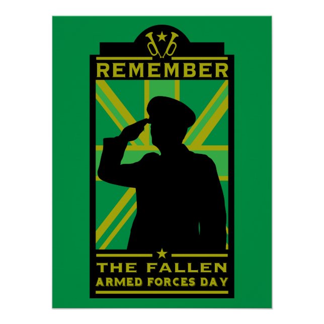 British Armed Forces Day Poster (Front)