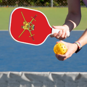 British Army flag (non-cerimonial) Pickleball Paddle