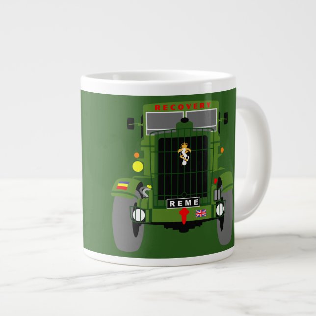 British Army R.E.M.E. veteran large Coffee Mug (Front Right)