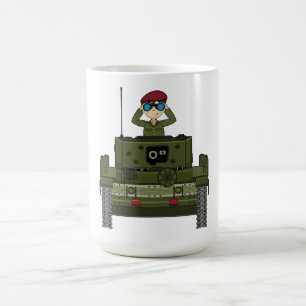 British Army Soldier in Tank Mug