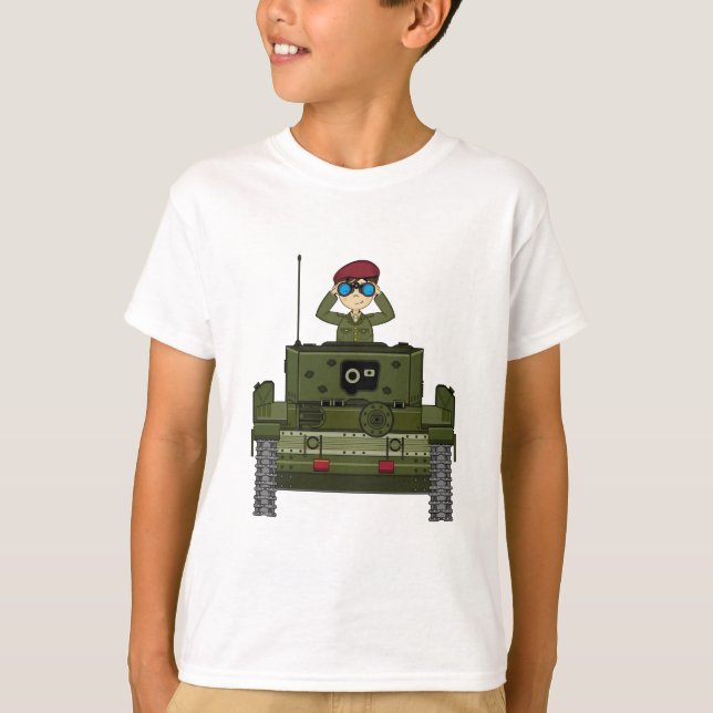 British Army Soldier in Tank Tee (Front)