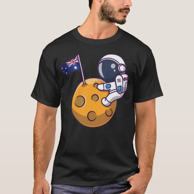 British Astronaut Boy T-Shirt (Front)
