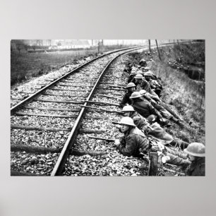 British at Ypres Poster