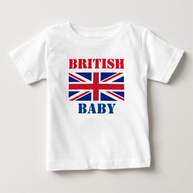 BRITISH BABY T-Shirt (Front)