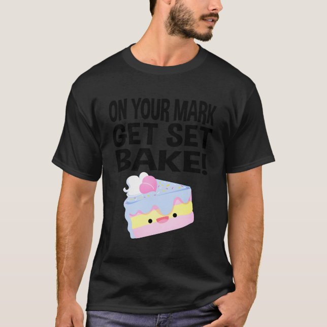 British Baking Show Baking S Get Set Bake Off T-Shirt (Front)