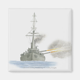 British battle cruiser magnet