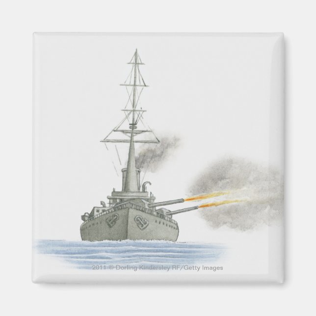 British battle cruiser magnet (Front)