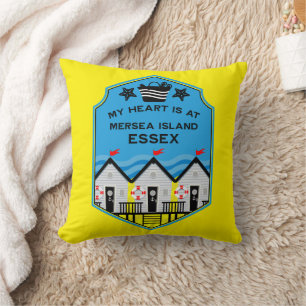 British Beach Hut Gifts And Decor Cushion