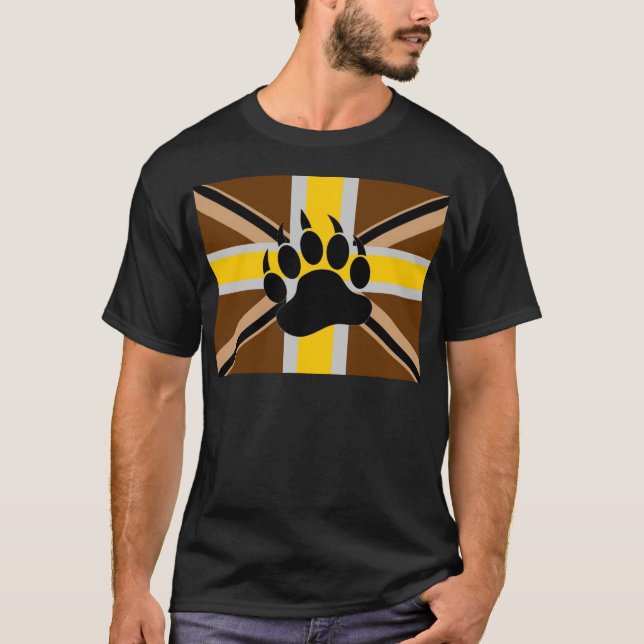 British Bear Pride Flag T-Shirt (Front)