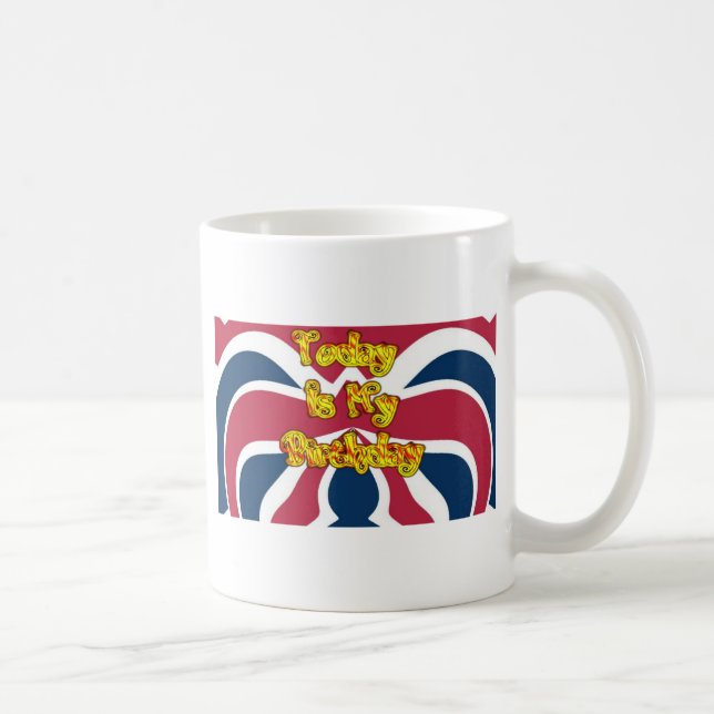 British Birthday Gifts Art Print Coffee Mug (Right)
