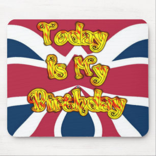 British Birthday Gifts Art Print Mouse Pad