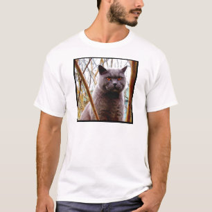British Blue Cat T-shirt