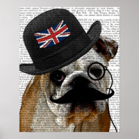 British Bulldog and Bowler Hat