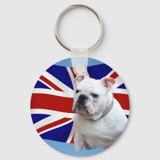 British Bulldog Key Ring