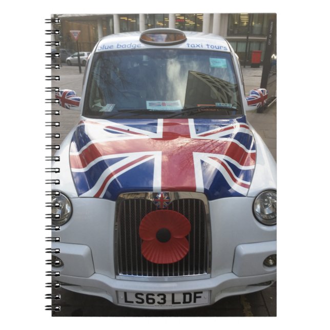 British Cab Notebook (Front)