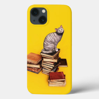 British Cat on a stack of books Case-Mate iPhone C 13 Case
