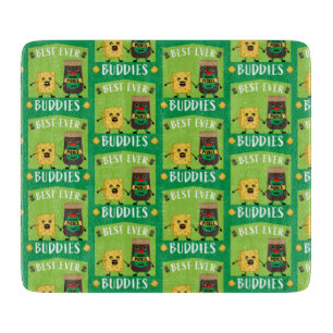 British Cheddar Cheese And Pickle lovers Cutting Board