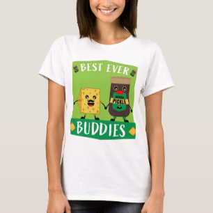 British Cheddar Cheese And Pickle lovers  T-Shirt
