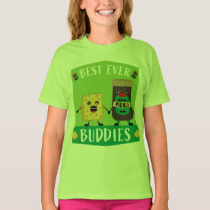 British Cheddar Cheese And Pickle lovers  T-Shirt
